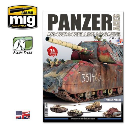 Ammo PANZ-0055 PANZER ACES Nº55 (PANZER PAPERS) ENGLISH