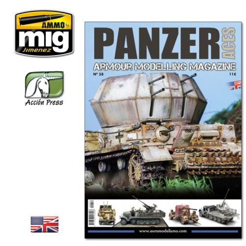 Ammo PANZ-0058 PANZER ACES Nº58 ENGLISH