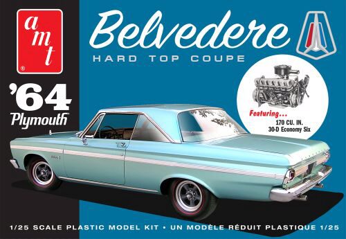 AMT 1188M 1964 Plymouth Belvedere (Straight 6) 2T