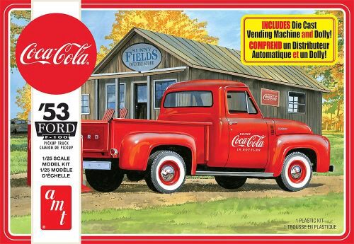 AMT 1144 1953 Ford Pickup Coca-Cola