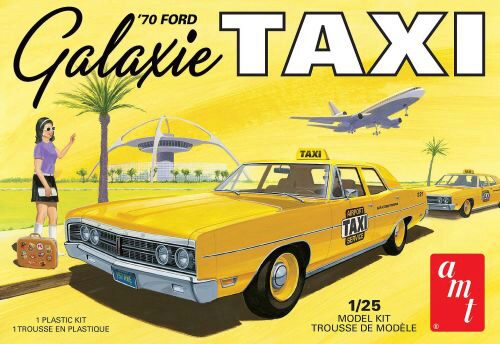 AMT 591243 1970er Ford Galaxie Taxi