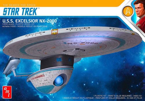 AMT 591257 1/1000 Star Trek USS Excelsio