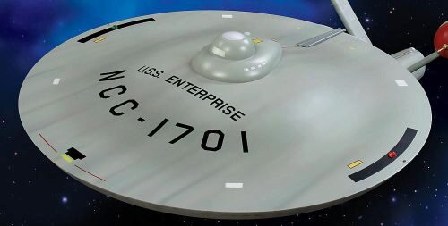 AMT 2015 Star Trek TOS USS Enterprise Smooth Saucer