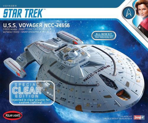 Polar Lights 592992 1/1000 Star Trek USS Voyager,
