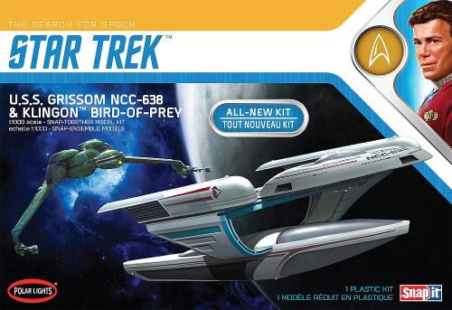 AMT 3957 Star Trek USS Grissom / Klingon BoP