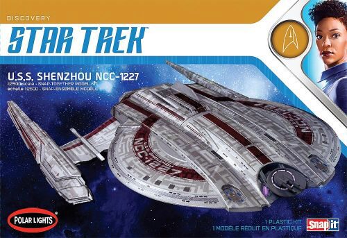 AMT 3967 Star Trek - USS Shenzhou, Snap Kit  1:2500
