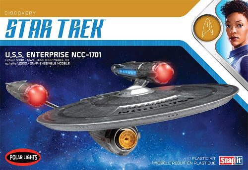 AMT 3971 Star Trek Discovery USS Enterprise, Snap-Kit