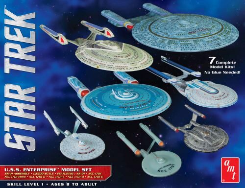 AMT 954 Star Trek USS Enterprise 1:2500