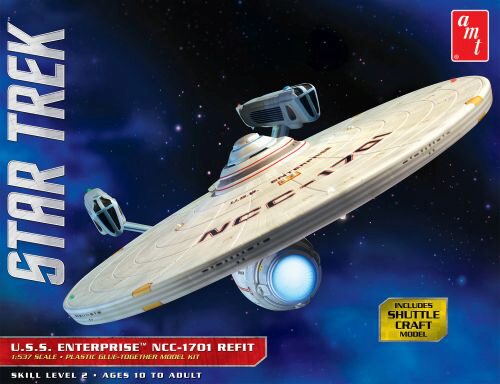 AMT 1080 Star Trek USS Enterpris 1:537
