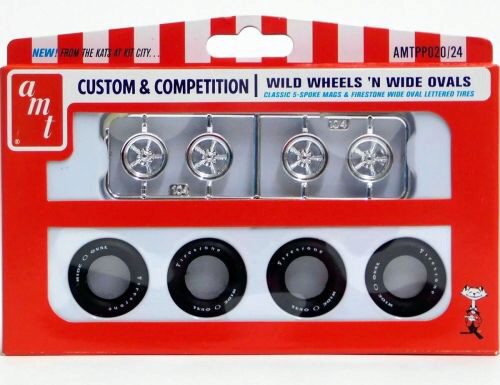 AMT PP020 Wild Wheels & Wide Ovals Parts Pack