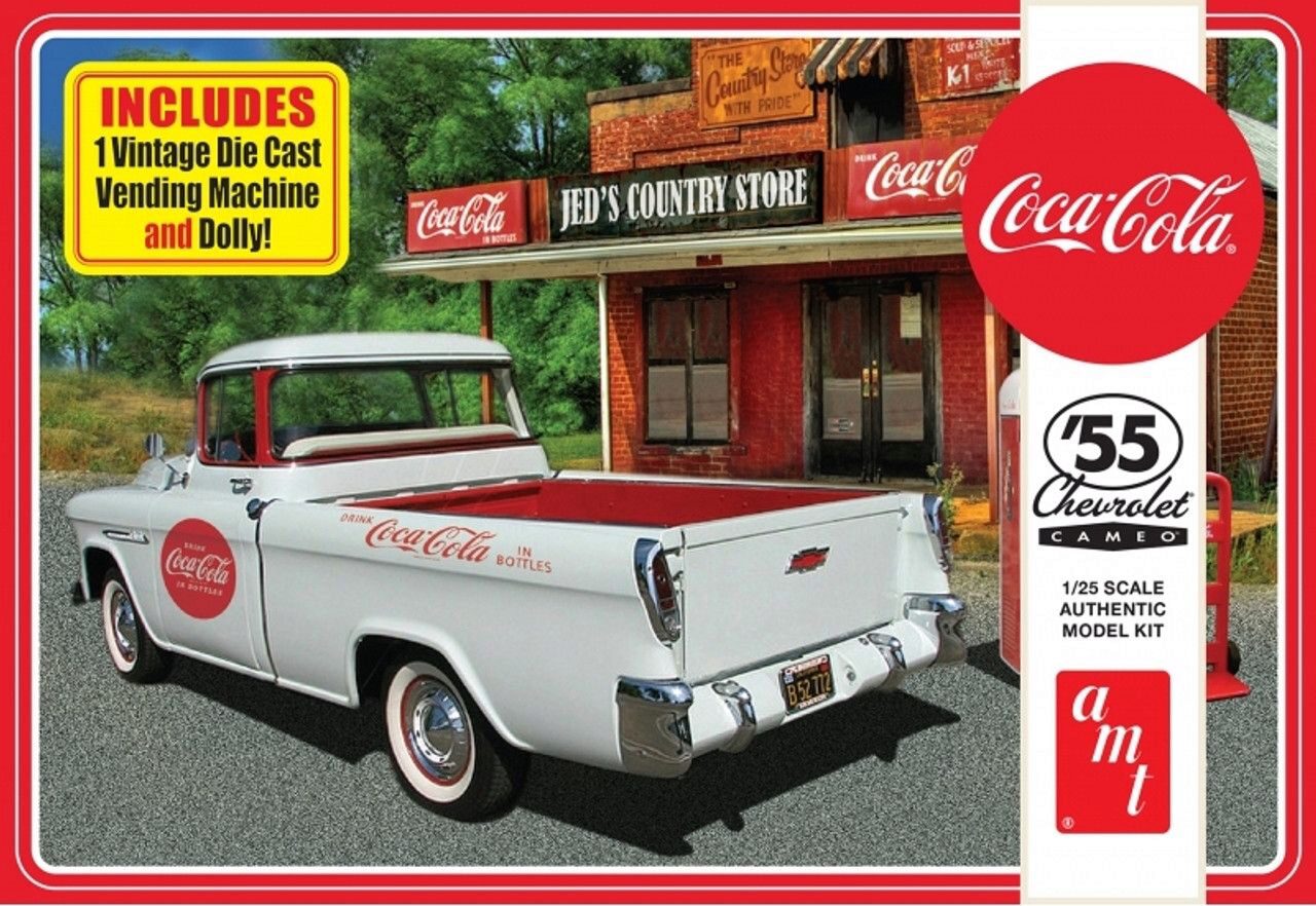 AMT AMT1094 1955 Chevy Cameo Pickup (CocaCola)