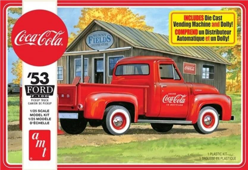 AMT AMT1144M 1953 Ford Pickup (CocaCola)