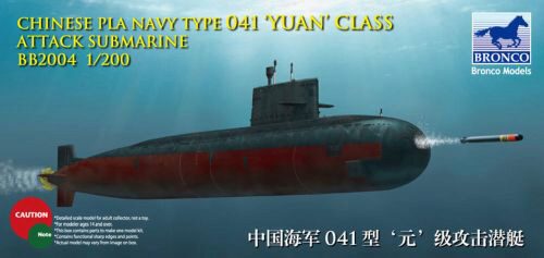 Bronco Models BB2004 Chinese PLA Navy Yuan Class Attack Subm Submarine