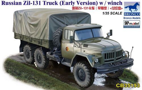 Bronco Models CB35193 Russian Zil-131 Truck (Early Version) w/winch