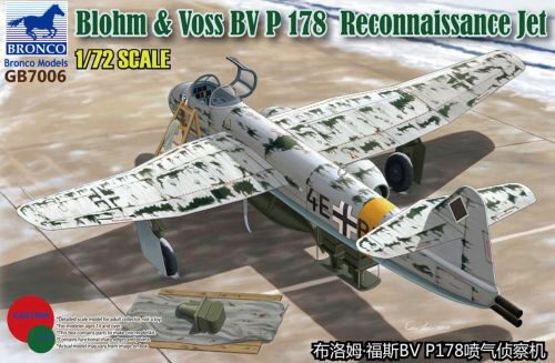 Bronco Models GB7006 Blohm & Voss BV P.178 Reconnaissance Jet