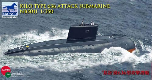 Bronco Models NB5011 Kilo Class (Improved) Attack Submarine