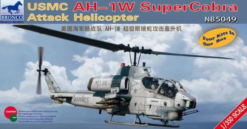 Bronco Models NB5049 USMC AH-1W Super Cobra Attack Helicopter
