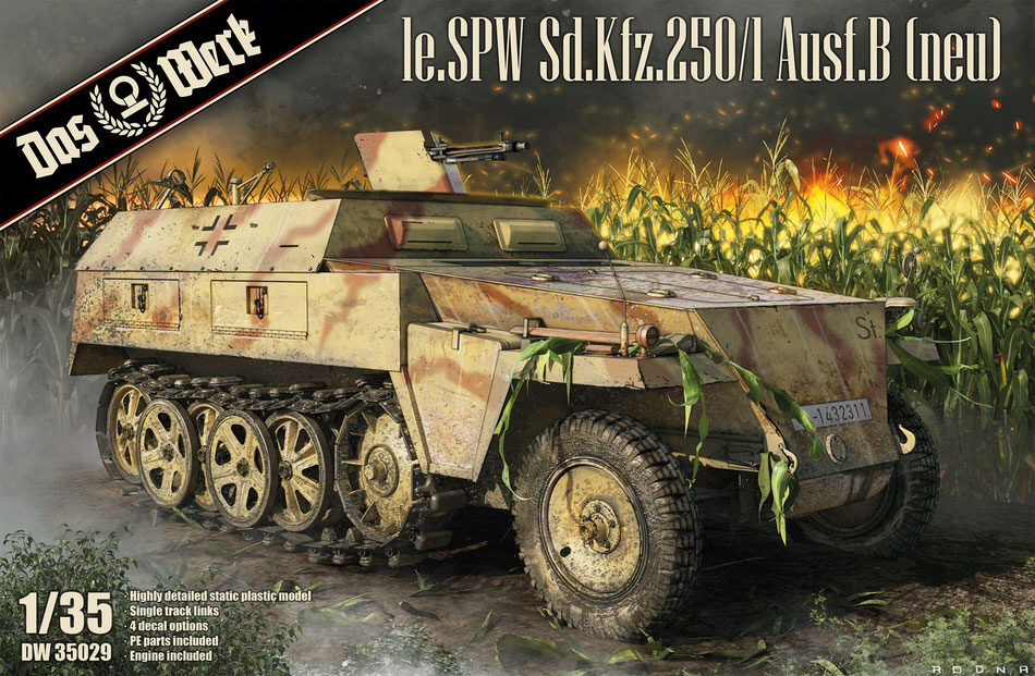 Das Werk 35029 Sd.Kfz.250/1 Ausf.B (neu)