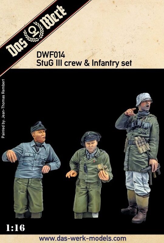 Das Werk F014 StuG III Crew & Infantry Set (1:16)