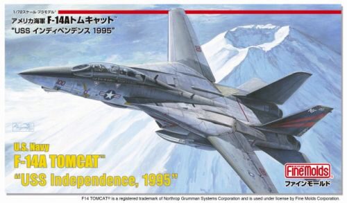 Fine Molds  FMFP32 1/72 US Navy F-14A Fighter Aircraft (Tomcat) USS Independence, 1995