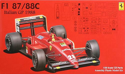 FUJIMI 09049 Ferrari F1 87/88C Italian GP 1988