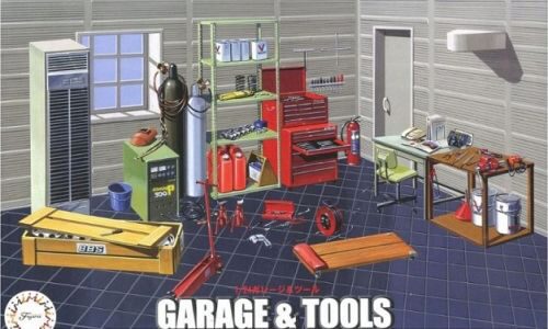 FUJIMI 11635 Garage and Tools