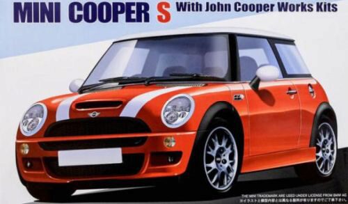 FUJIMI 12253 Mini Cooper S w/ John Cooper Works Kits
