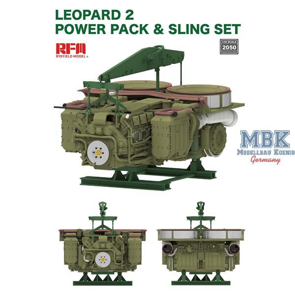 Rye Field Model RFM2050 Leopard 2 Power pack & Sling set
