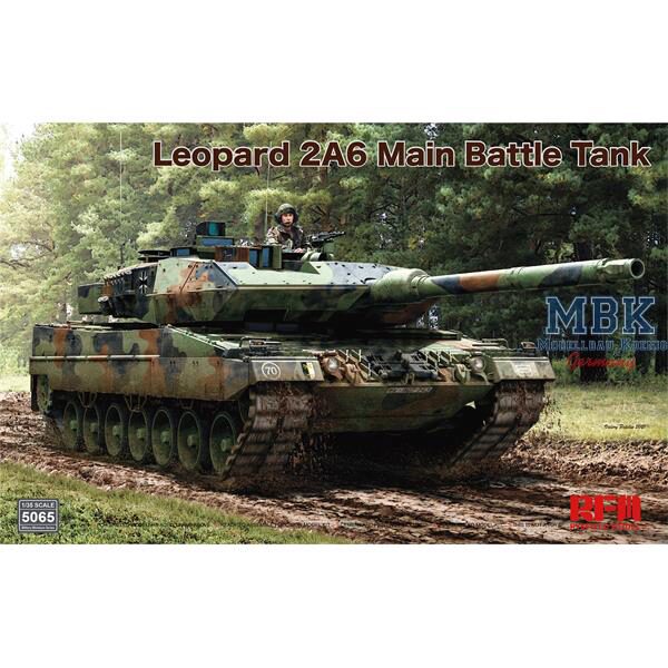 RYE FIELD MODEL 5065 Leopard 2 A6 with workable track