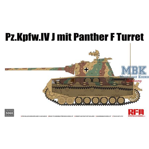 Rye Field Model 5068 Pz.Kpfw.IV J mit Panther F Turret