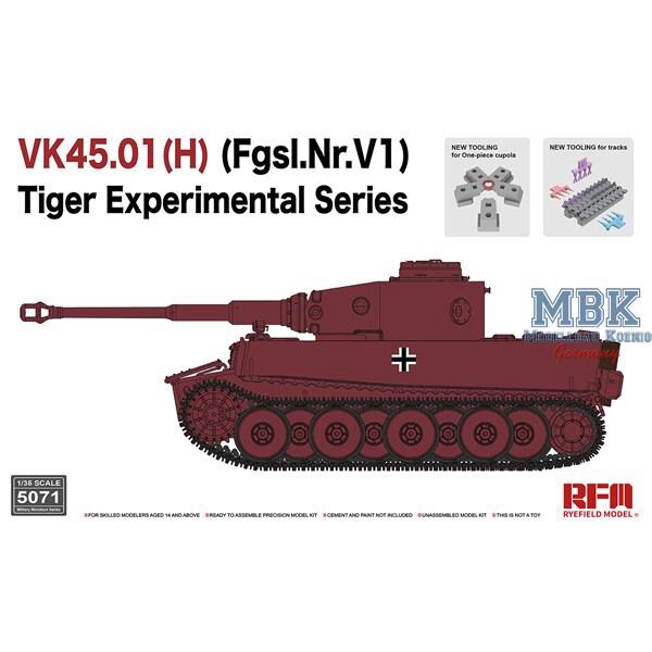 RYE FIELD MODEL 5071 VK45.01(H) (Fgsl.Nr.V1) Tiger Experimental Series