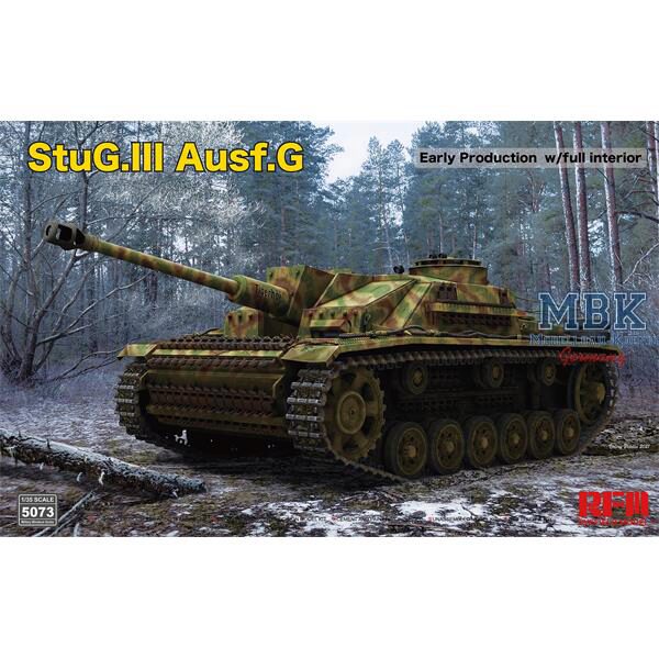 RYE FIELD MODEL 5073 StuG III Ausf. G early full Interior