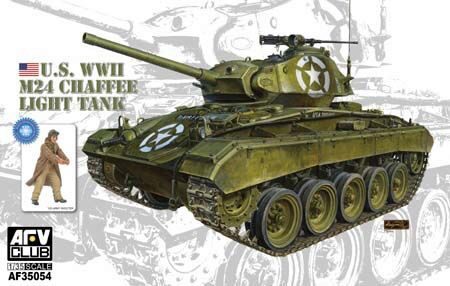 AFV-Club AF35054 WWII M24 Chaffee Light Tank