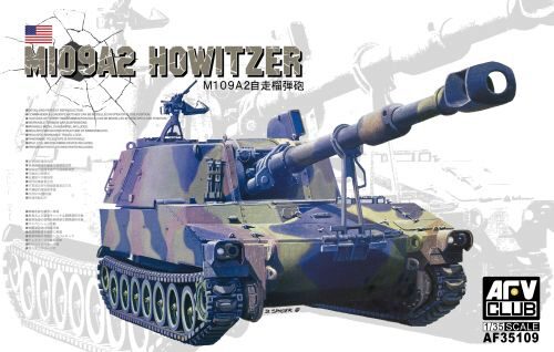 AFV-Club 35109 M109A2 Howitzer (M1A1 Collimator)