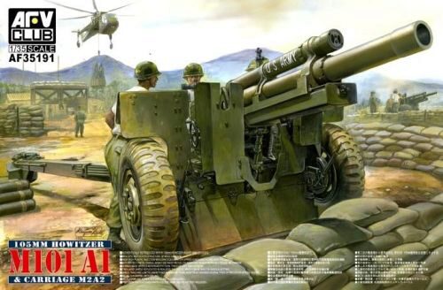 AFV-Club 35191 105mm Howitzer M101 A1 Carriage M2 A2