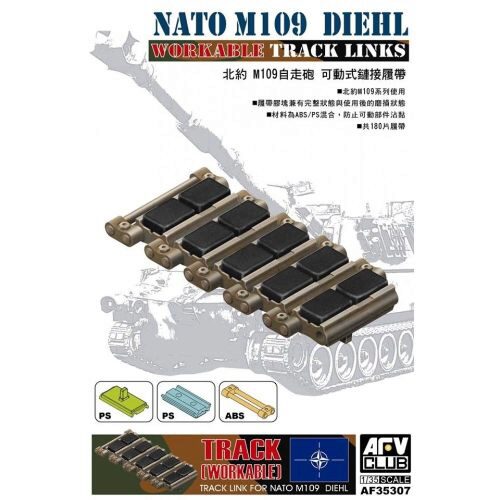 AFV-Club 35307 Workable tracks for M109 NATO Diehl