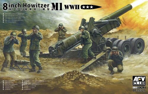 AFV-Club AF35321 8 inch Howitzer M1 WWII
