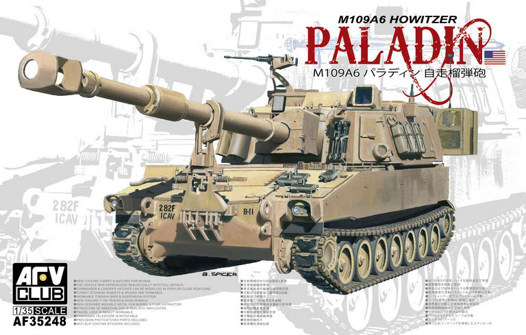 AFV-Club AF35248 M109A6 Paladin