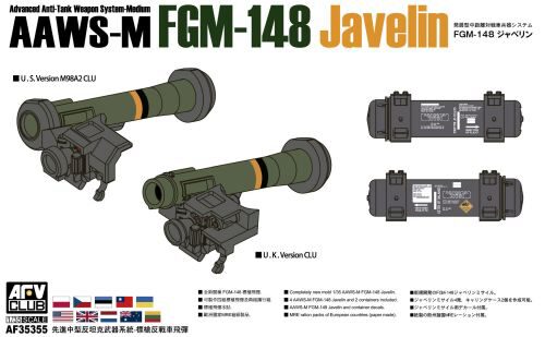 AFV-Club AF35355 AAWS-M FGM-148 Javelin