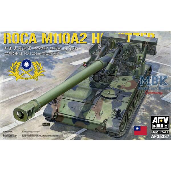 AFV Club 35337 ROCA M110A2 203mm howitzer
