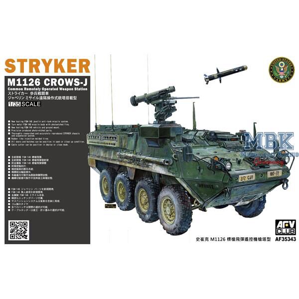 AFV Club 35343 Stryker M1126 CROWS-J