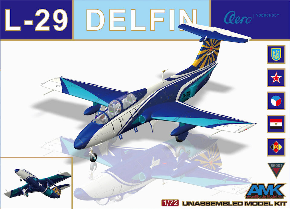 AMK AvantGarde Model Kits 86001 AERO L-29 Delfin