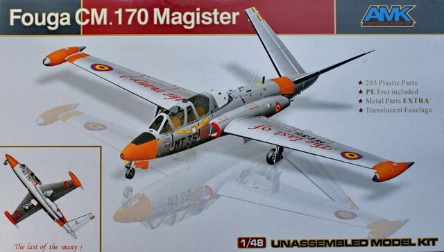 AMK AvantGarde Model Kits 88004 Fouga CM.170 Magister