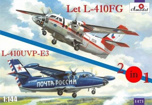 Amodel AMO1471 Let L-410FG & L-410UVP-3 aircraft (2kits