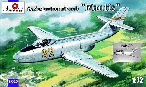 Amodel AMO72232 Yak-32 "Mantis" Soviet trainer aircraft