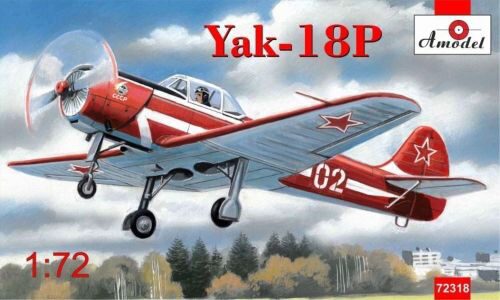 Amodel AMO72318 Yakovlev Yak-18P aerobatic aircraft