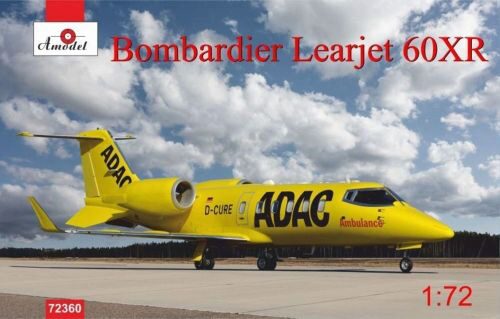 Amodel AMO72360 Bombardier Leajet 60xR ADAC ambulance