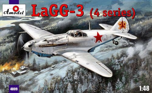 Amodel AMO4809 LaGG-3 (4 series) Soviet fighter
