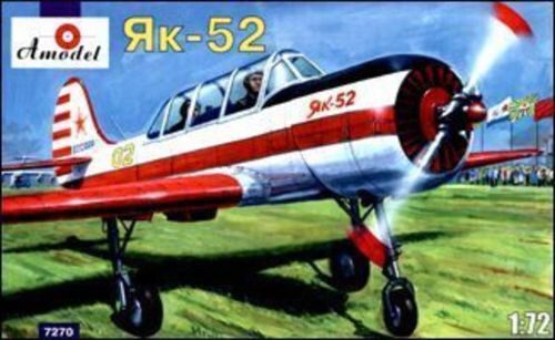 Amodel AMO7270 Yakovlev Yak-52 Soviet two-seat sporting