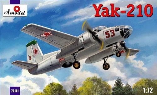 Amodel AMO72171 Yak-210 Soviet trainer aircraft